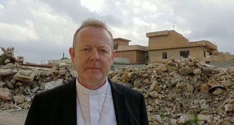 The scale of the destruction in Iraq &#39;brought tears to my eyes&#39;, said Archbishop Eamon Martin 