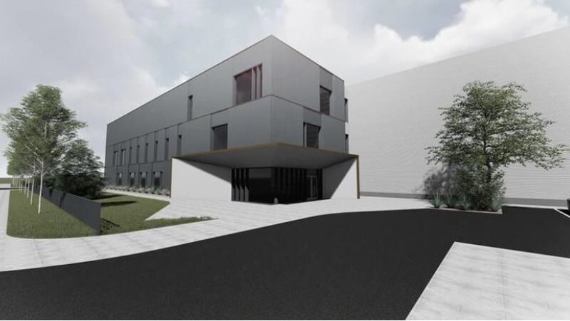 A digital impression of Maine Surface Finishing’s new facility at Wattstown Business Park, submitted as part of the planning process.