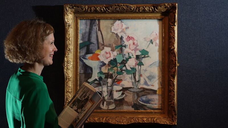 One work titled Roses And Fruit, went for £735,000.