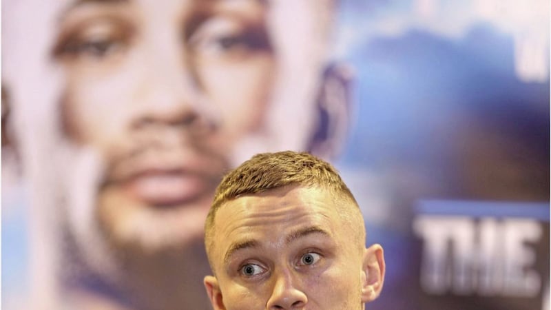 DECISION: Carl Frampton has confirmed that he has signed with Frank Warren Picture by Hugh Russell 