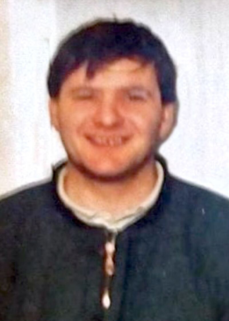 Alan Lewis - PhotopressBelfast.co.uk         25-3-2024
Murder victim Paul Thompson who was killed by the UDA in 1994. 
Today, (Mon 25-3-2024), at Befast High Court a judge ruled in favour of the family and against the Secretary of State for Northern Ireland and the PSNI Chief Constable who lost their challenge to a Coroner’s ruling regarding evidence at Mr Thompson’s ongoing inquest.
Following the ruling the campaign group Relatives for Justice released the following statement :
“ Paul Thompson Inquest: Justice Humphreys rules PSNI & SOS have no grounds for challenging coroner and dismisses their applications to prevent a gisting of the file.
Coroner was correct.
State cannot just hoist the flag of NCND and expect the court to salute it.
NCND, whilst entirely lawful to use, in essence also has no application in law and therefore the argument that coroner in seeking to provide a gist of file 7 had erred in law in making that decision, is wrong.
Indeed gisting has been frequently used in such cases, which has been helping to coroners and the court. 
Coroner's grounds in making her decision to gist the file were “unimpeachable".
This ruling strengthens the position of coroners to ensure carefully balanced gisting is right once they’ve made the decision.”