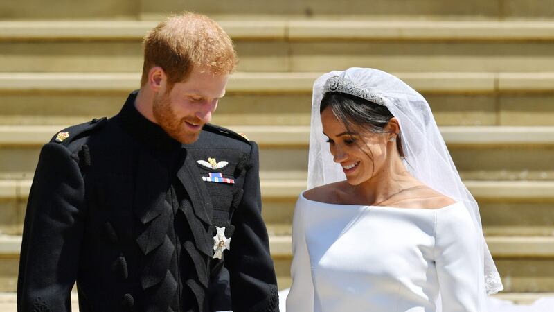 The duchess said Harry told her: ‘They’ve got it all wrong. I’m the lucky one because you chose me.’