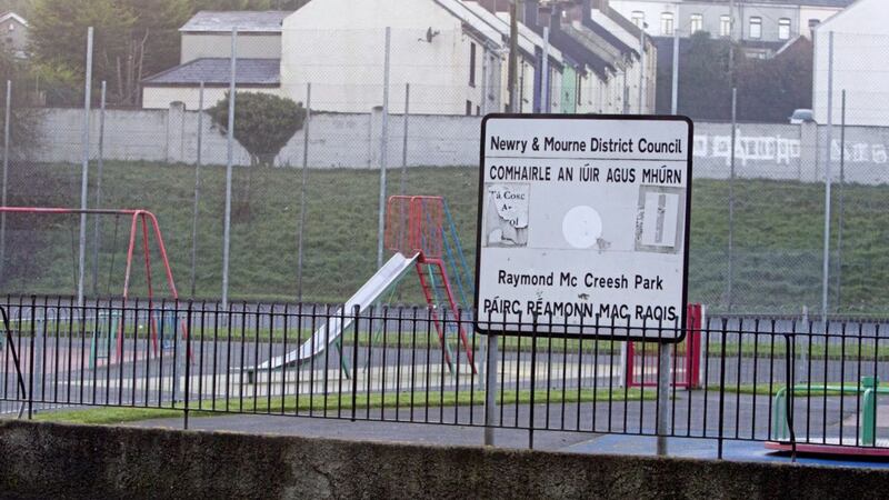 Newry, Mourne and Down District Council has decided to off-load the Raymond McCreesh play park in Newry 