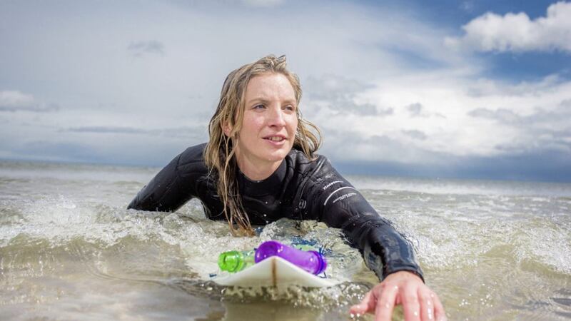Easkey Britton is filming a weather programme for RTE as well as working on a research project at NUI Galway &ndash; but still finds time to surf every day 