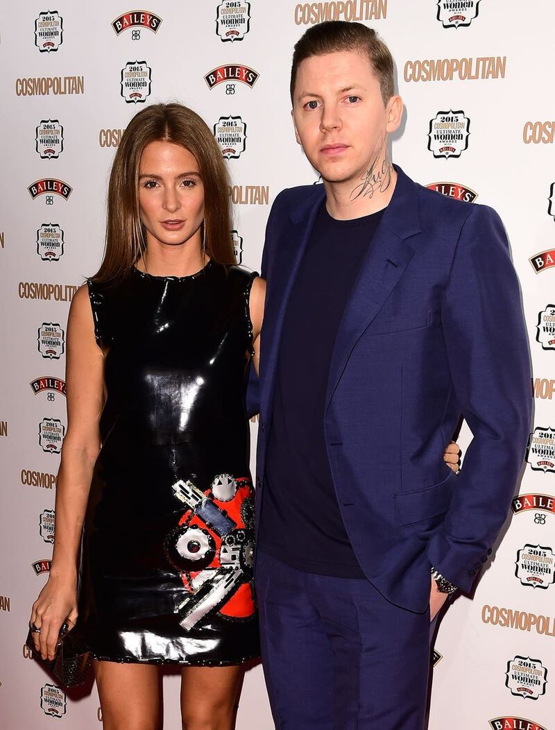 Professor Green with former wife Made In Chelsea star Millie Mackintosh.