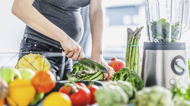 &#39;It&rsquo;s a great time to develop a love of cooking, as home-cooked, fresh food is by far the best diet during pregnancy&#39; 