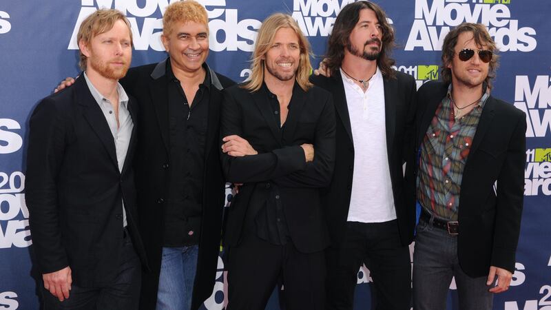 Foo Fighters picked up two gongs at the awards ceremony which was attended by some of the biggest names in rock music.