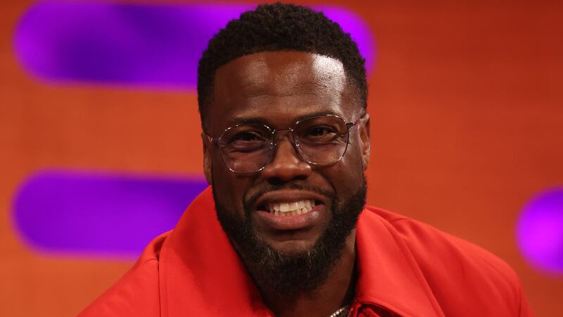 Kevin Hart during the filming for the Graham Norton Show at BBC Studioworks 6 Television Centre, Wood Lane, London, to be aired on BBC One