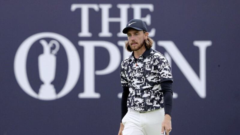 England&#39;s Tommy Fleetwood described The Open at Royal Portrush as &#39;a spectacle for sport&#39;. Picture by Niall Carson/PA Wire 