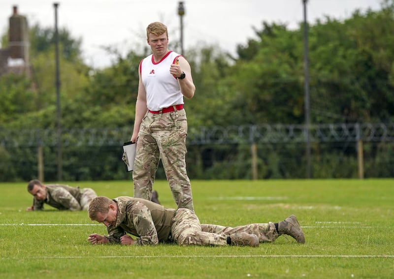 British Army Warrior Fitness Finals