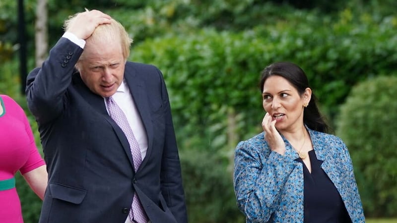 Boris Johnson supporter Dame Priti Patel is among those criticised by the Privileges Committee (Yui Mok/PA)