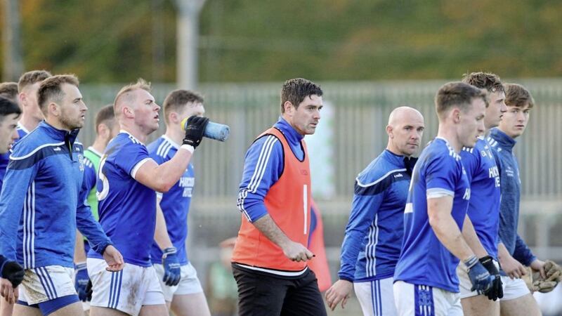 Naomh Conaill manager Martin Regan played in the 2010 final for his club and has guided them back to the Ulster decider. Picture Margaret McLaughlin 