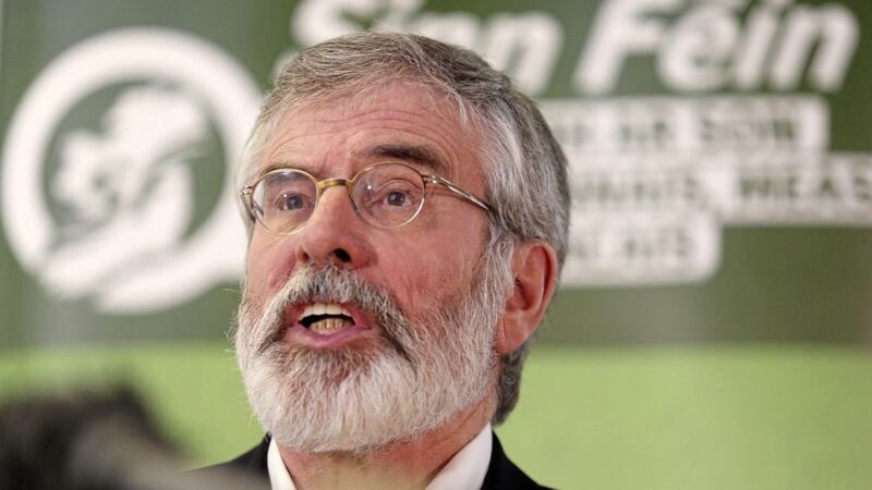 Gerry Adams said he personally believes it is a woman&#39;s right to choose whether she has an abortion. Picture by Mal McCann 