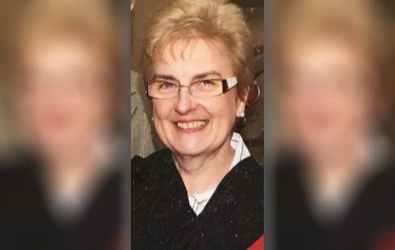 Loreto Douglas, a former nun from Derry, died in a three-vehicle collision on the Glenshane Pass on November 23