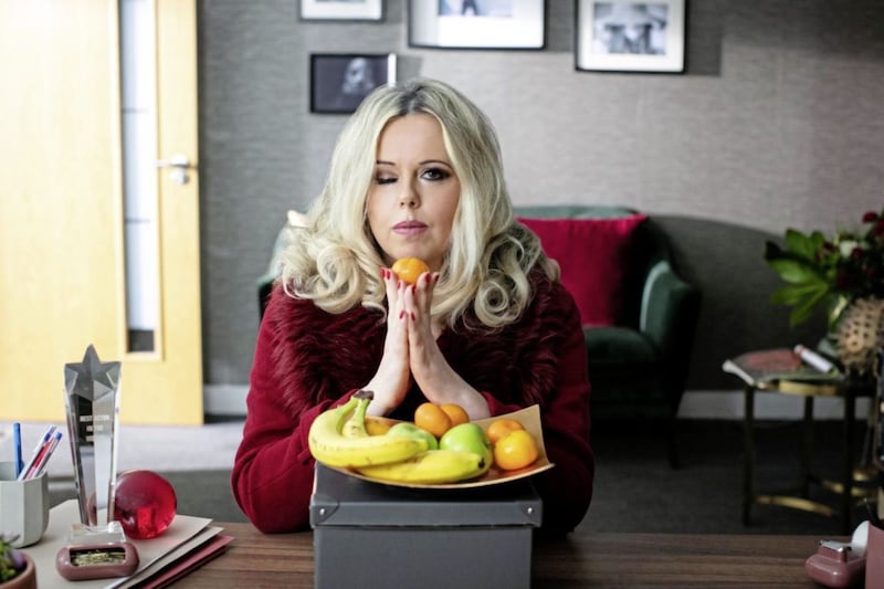 Roisin Conaty as Marcella from the Channel 4 show GameFace 
