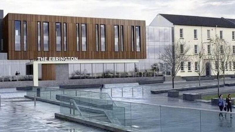 The new Ebrington Hotel (artist&#39;s impression pictured) is expected to be completed by the summer next year.  