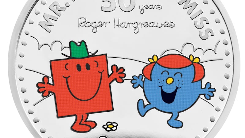 Three coin designs have been created by Adam Hargreaves, son of creator Roger Hargreaves, to celebrate the characters’ 50th anniversary.