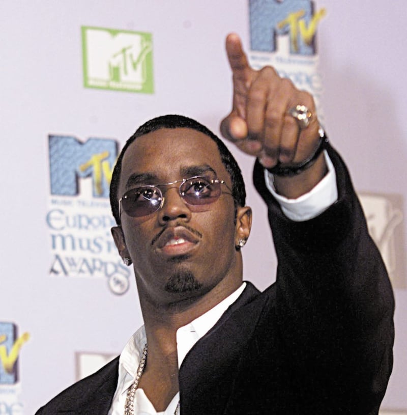 Puff Daddy, displaying just one of his &quot;alter egos&quot;. Picture by Chris Bacon, Press Association 