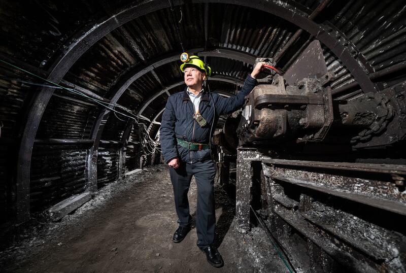 Mine Director Shaun McLoughlin at the National Coal Mining Museum for England, in the former site of Caphouse Colliery in Wakefield, West Yorkshire, ahead of the 40th anniversary of the Miner’s strike. Picture date: Wednesday February 21, 2024. PA Photo. See PA story INDUSTRY Miners. Photo credit should read: Danny Lawson/PA Wire