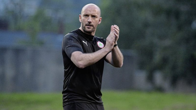 Paddy McLaughlin has done a remarkable job in sustaining Cliftonville&#39;s league challenge 