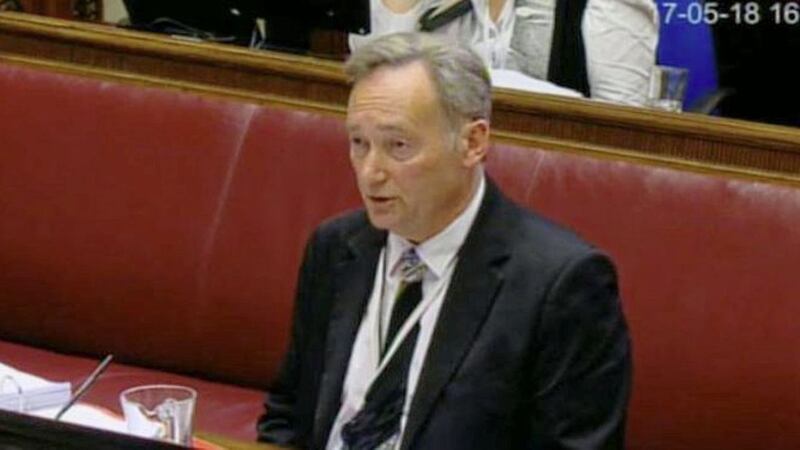 John Mills appeared before the RHI Inquiry again yesterday 