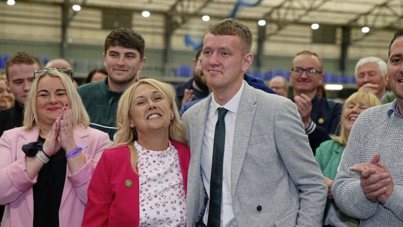 Sinn F&eacute;in&#39;s Padraig Delargy was elected in Foyle on the first count. Picture by Mal McCann. 