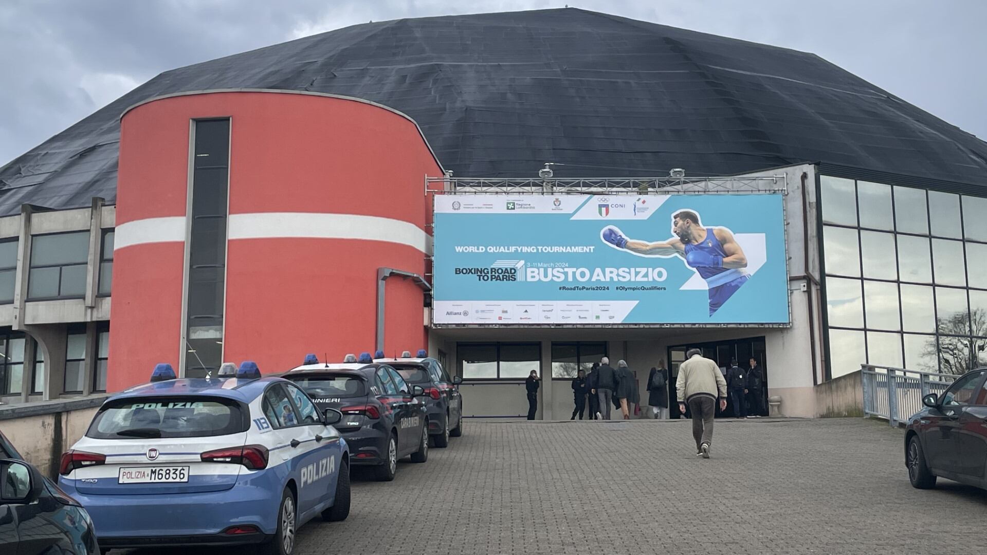 The E-Works Arena in the Italian city of Busto Arsizio