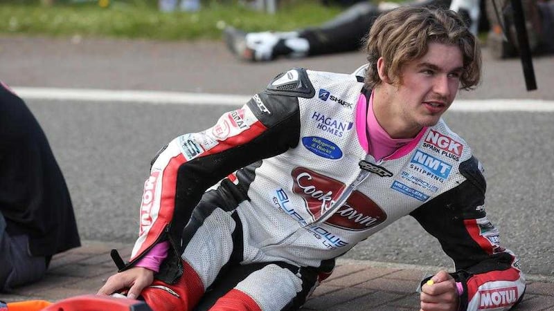Malachi Mitchell Thomas who died in a crash at this year's North West 200