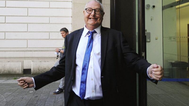 Ex-DJ Jonathan King (72), arrives at Westminster Magistrates&#39; Court in London, where he is charged with historical child sex offences PICTURE: Lauren Hurley/PA 