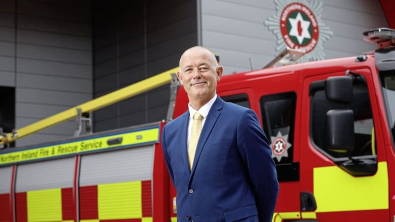 Peter O&#39;Reilly was appointed by the Northern Ireland Fire &amp; Rescue Service (NIFRS) as their new chief officer last year. Picture by Kelvin Boyes/Press Eye/PA Wire 