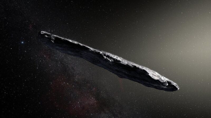 Astronomers from the University of Hawaii spotted “Oumuamua” in October.