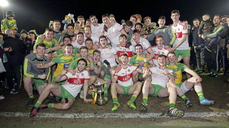 Donegal were the last winners of the old Ulster U21 championship, which is replaced this year by a new U20 competition. 