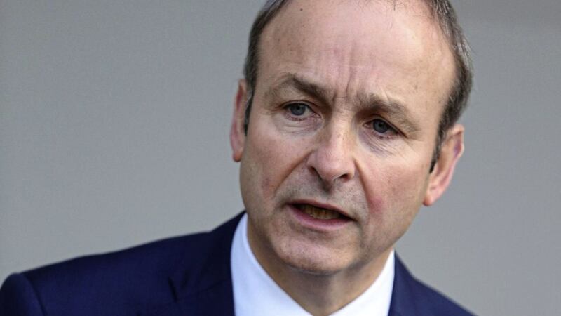 Mich&eacute;al Martin said Brexit remains a deep and urgent threat to Ireland. Picture by Brian Lawless/PA Wire 