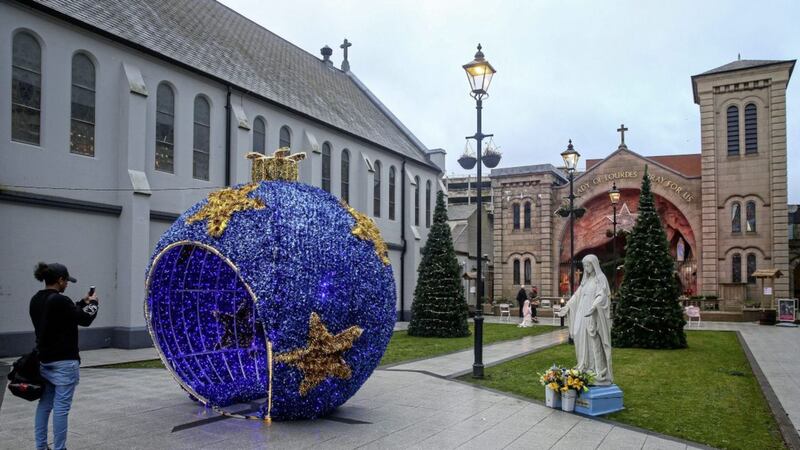 Outdoors or online, Christmas at church in 2020 will be very different from previous years, including at St Mary&#39;s in Chapel Lane, Belfast. Picture by Mal McCann 