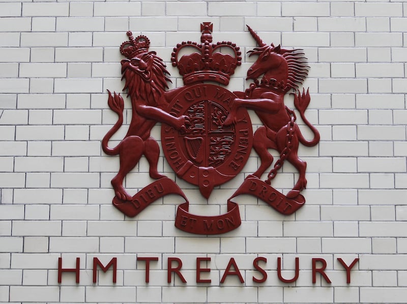 The news is a blow to the Treasury