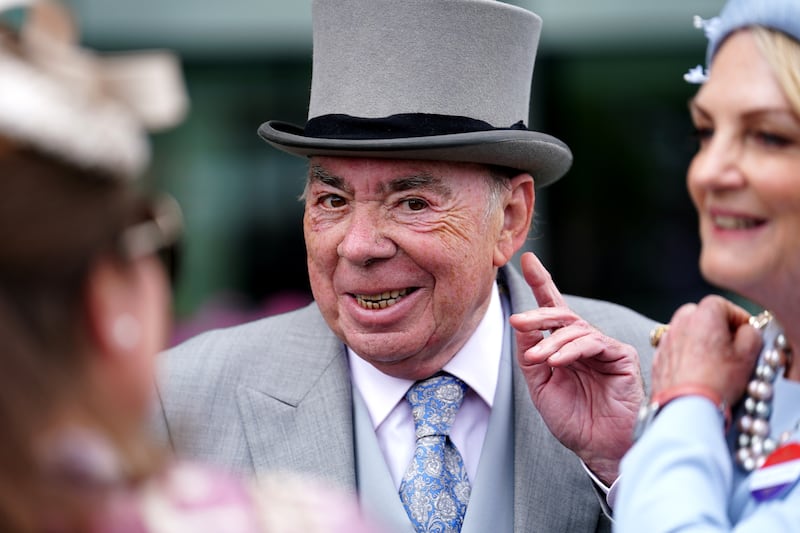 Lord Lloyd Webber is made a Knight Companion of the Most Noble Order of the Garter