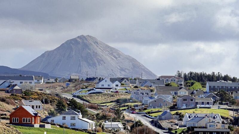 A Donegal councillor has called for improved facilities for climbers at Mount Errigal. Picture by Mal McCann. 