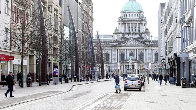 Belfast city centre has been quiet since measures were introduced to combat coronavirus. Picture by Mal McCann
