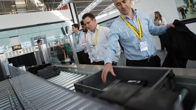 The research found viruses were most commonly found on plastic trays at the passenger queue for the hand luggage X-ray check-in.