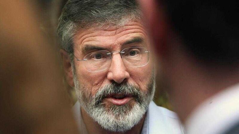 Sinn F&eacute;in leader Gerry Adams was isolated during the first leaders&#39; debate in the Republic 