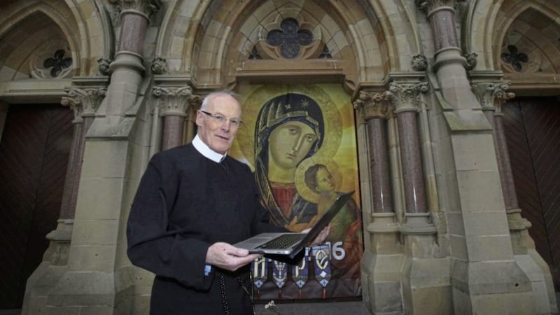 Fr Peter Burns, Rector of Clonard Monastery in west Belfast. Picture by Hugh Russell