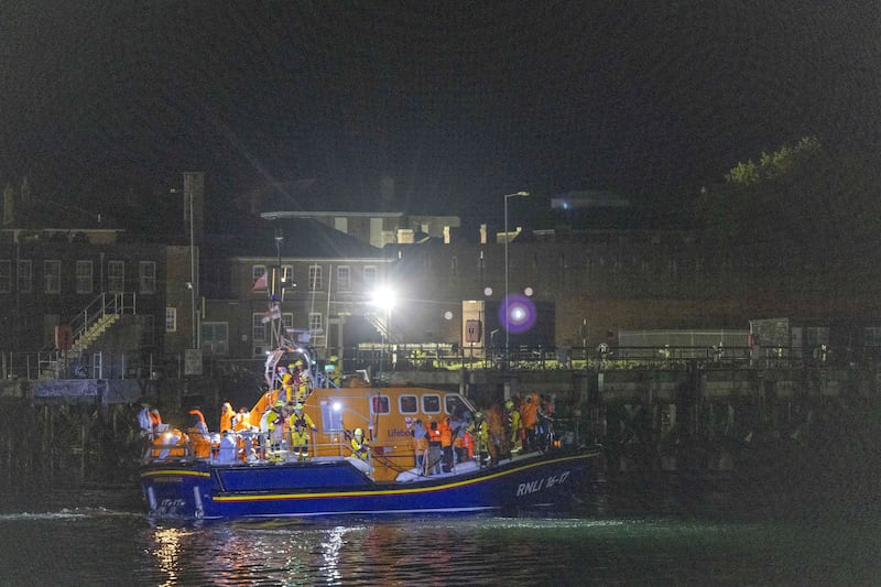 Migrants head to Kent for processing after protesters gathered in Gosport
