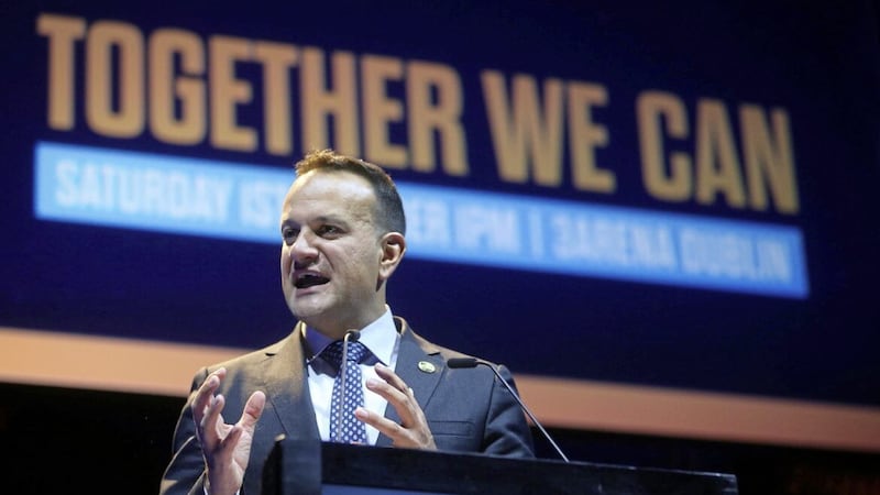 T&aacute;naiste Leo Varadkar was jeered when he raised the possibility of a federal, sovereign Ireland. Picture by Mal McCann  