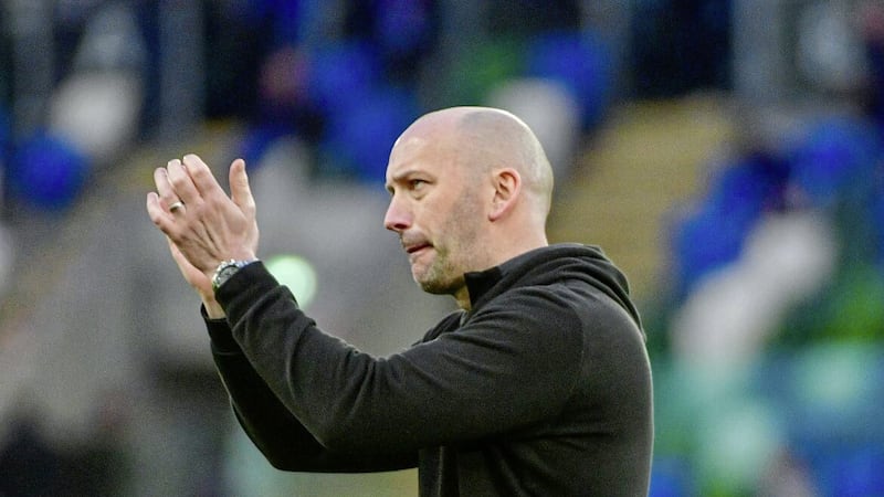 Paddy McLaughlin leaves Cliftonville after being appointed in February 2019 