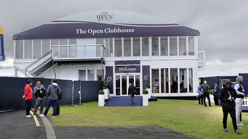 The purpose-built clubhouse for The Open at Royal Portrush. Picture by Margaret McLaughlin 