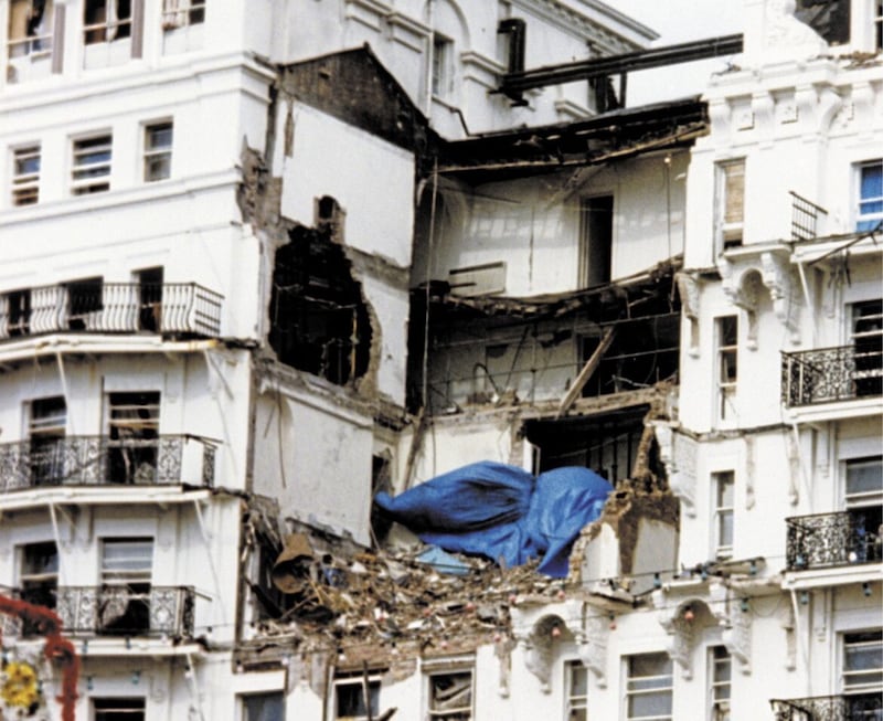 Margaret Thatcher escaped death in the 1984 Brighton bomb 
