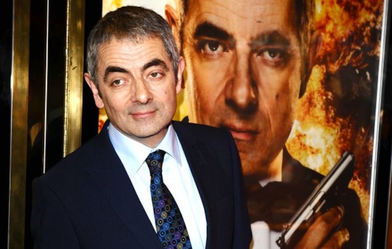 Rowan Atkinson arrives at the premiere of new film Johnny English Reborn at the Empire cinema in London.