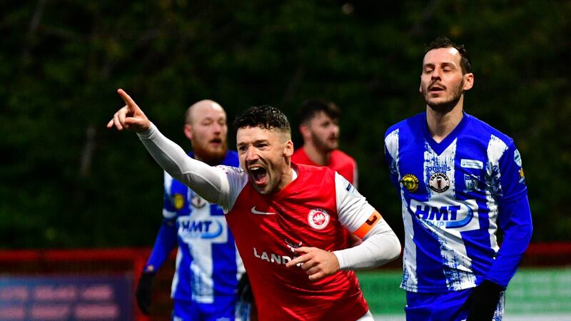 Tomas Cosgrove has been part of 'Project Larne' since the early days of Kenny Bruce’s takeover, joining from Cliftonville in 2018