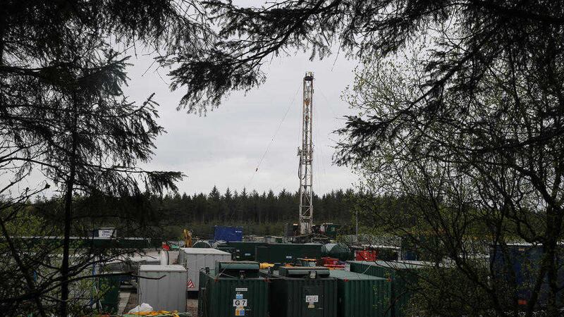 The site of the exploratory oil drill at Woodburn Forest. Picture by Hugh Russell 