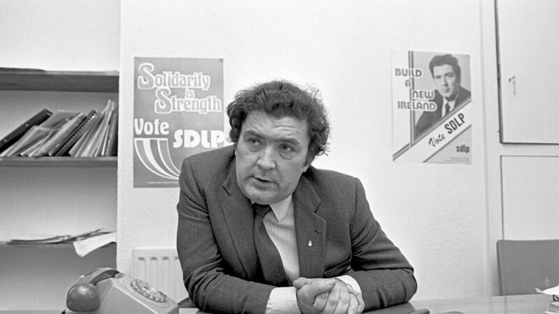 John Hume argued: &quot;If one wishes to create a united Ireland by constitutional means, then one must accept the constitutional position&quot; 
